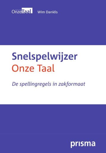 Snelspelwijzer Onze Taal - Genootschap Onze Taal, Verzenden, Zo goed als nieuw, Genootschap Onze Taal