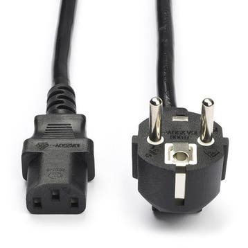 C13 kabel | Nedis | 3 meter (Haaks), Verzenden, Nieuw