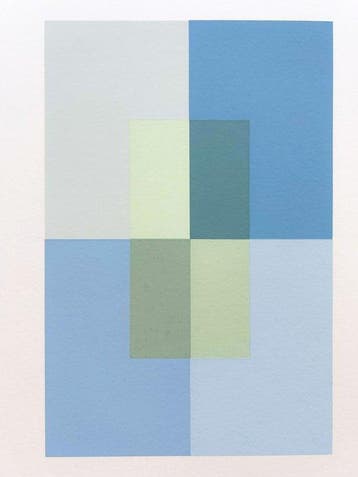 Josef Albers (1888-1976) - Interaction of Colors - XVII-3, Antiek en Kunst