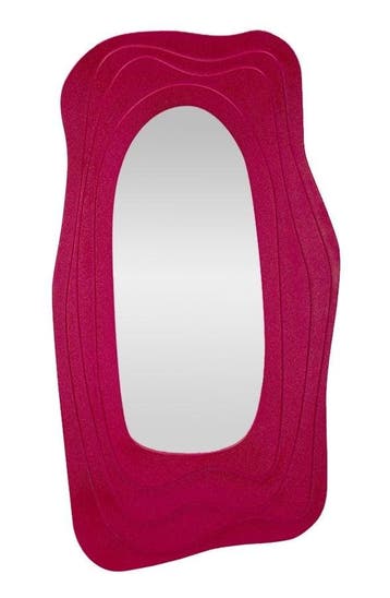 WANDSPIEGEL DAFNE FUXIA CM 90X4X165, Huis en Inrichting, Woonaccessoires | Spiegels, Ophalen of Verzenden, Nieuw