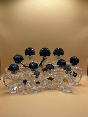 Parfumfles (12) - Glas - Guerlain Shalimar Bat