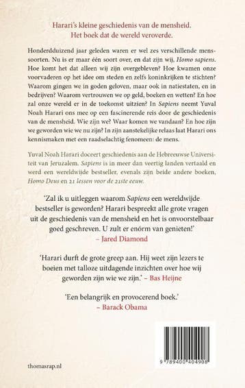 Sapiens 9789400404908 Yuval Noah Harari, Verzenden, Gelezen, Yuval Noah Harari