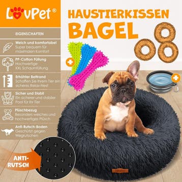 Hondenbed - hondenmand - hondenkussen - XL 70x70 cm -, Dieren en Toebehoren, Verzenden, Nieuw