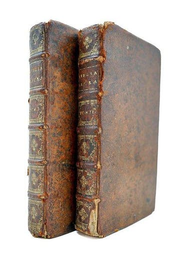 Sacra Biblia vulgatae editionis - 1664, Antiek en Kunst, Antiek | Boeken en Bijbels