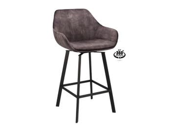 2x Luxe roterende barkruk, 80, adore  antraciet, Antiek en Kunst, Kunst | Schilderijen | Klassiek
