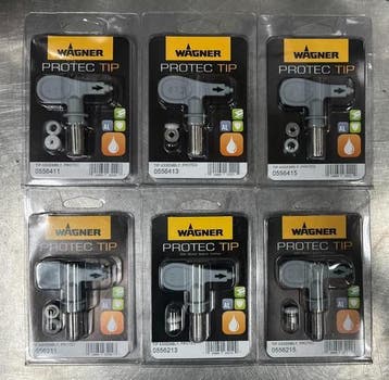 WAGNER PROTEC TIP Airless HighPressure set van 6 stuks (211,, Ophalen of Verzenden, Nieuw