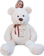 Zachte Knuffelbeer 165cm Super Gevuld | A-kwaliteit, Ophalen of Verzenden, Nieuw, Beer