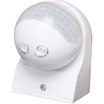 Bewegingssensor - Opbouw - Wit - 180° 12m - Spatwaterdicht, Ophalen of Verzenden, Nieuw, Overige fittingen