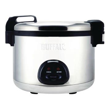 Rijstkoker | RVS | 2.85kW | 20L Gekookte Rijst / 9L Droge, Verzenden, Nieuw in verpakking