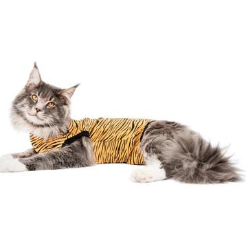 Suitical Recovery Suit Kat - XS - Tijgerprint, Dieren en Toebehoren, Verzenden, Nieuw