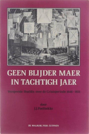 Geen blyder maer in tachtigh jaer - Geen blyder maer in, Ophalen of Verzenden, Nieuw