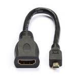 Micro HDMI naar HDMI adapterkabel | Nedis | 0.2 meter, Verzenden, Nieuw