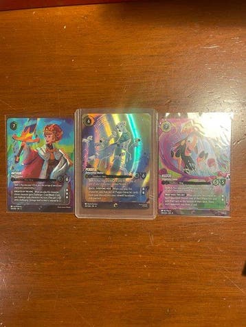 Disney - 3 Card - Disney Lorcana, Nieuw