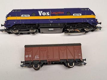 Roco H0 - 68776 - Diesellocomotief (2) - HLD 62 van de firma, Hobby en Vrije tijd, Nieuw