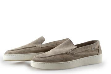 Manfield Instappers in maat 43 Beige, Manfield, Overige kleuren, Verzenden, Overige typen