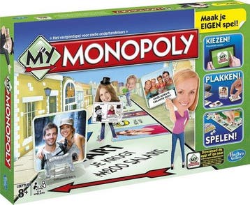 Hashbro My Monopoly - Bordspel (Nieuw), Verzenden, Nieuw