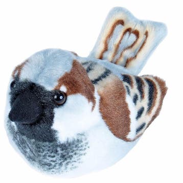 Pluche huismus vogel knuffel 14 cm - Knuffel vogels, Verzenden, Nieuw