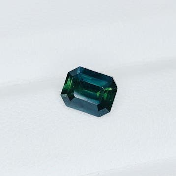 Zonder minimumprijs Blauw, Groen Saffier - 1.58 ct -, Nieuw