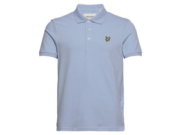Veiling - Lyle &amp; Scott Plain Polo Shirt Light Blue - S, Kleding | Heren, T-shirts