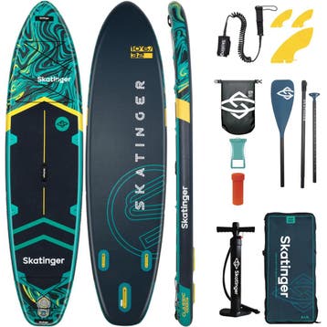 Skatinger Prana 320 Lava Green 320x81x15 (Allround) SUP B..., Ophalen of Verzenden, Nieuw