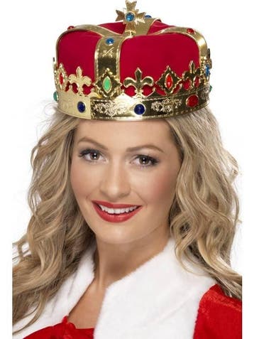 Koningin kroon, Kleding | Dames, Carnavalskleding en Feestkleding, Ophalen of Verzenden, Nieuw