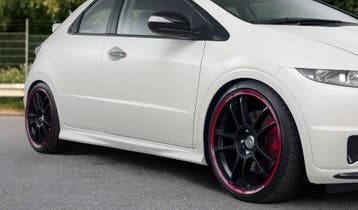 X-Form Side Skirts Mugen Style Zwart Honda Civic, Auto-onderdelen, Ophalen of Verzenden, Nieuw