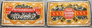1000 Mark 1922-12-15 Stadtsparkasse Bielefeld, Verzenden