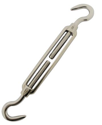 Draadspanner rvs M8 Haak-Haak, Verzenden, Nieuw