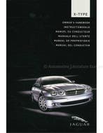 2005 JAGUAR X-TYPE INSTRUCTIEBOEKJE FRANS, Auto diversen, Handleidingen en Instructieboekjes