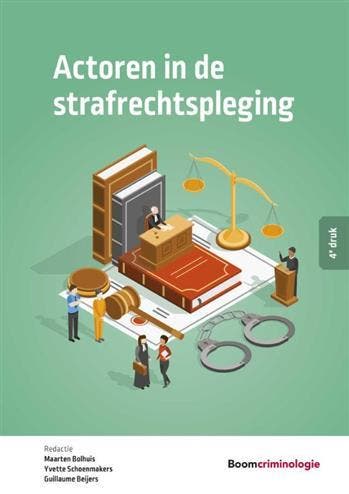 Actoren in de strafrechtspleging, 9789462360297, Boeken, Studieboeken en Cursussen, Verzenden, Zo goed als nieuw, HBO