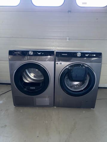 SAMSUNG 9KG WI-FI GREY WASMACHINE SAMSUNG 9KG WI-FI WPDROGER, Energieklasse A of zuiniger, Minder dan 85 cm, 8 tot 10 kg, Ophalen of Verzenden