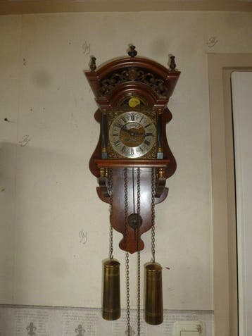 Sallander klok - - Mahonie - 1950-1960