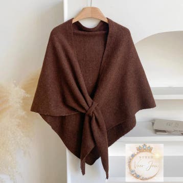 Elegant Poncho – Tijdloze Stijl, Nieuw
