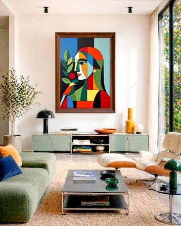 Alejandro Gonzalez - Rostro Expandido 29 - XL, Antiek en Kunst