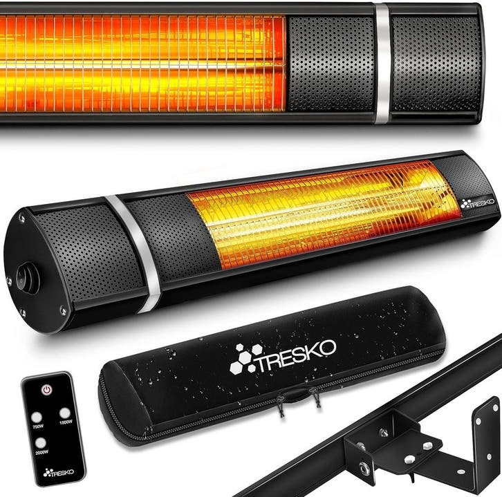 Infrarood Verwarming - Terrasverwarmer - Elektrische Heater, Tuin en Terras, Terrasverwarmers, Zo goed als nieuw, Verzenden