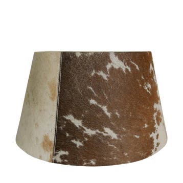 lampenkap koe bruin/wit 40cm, Verzenden, Nieuw