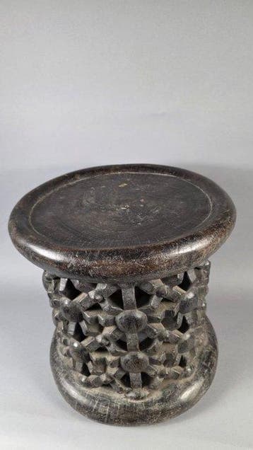 Houten kruk - Bamileke - Kameroen