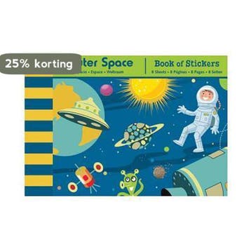 Outer Space Book of Stickers - Mudpuppy 9780735332942, Verzenden, Zo goed als nieuw, Mudpuppy