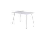 Eettafel - Astar - 120x80 cm - Wit - Jörn, Huis en Inrichting, Tafels | Eettafels, Verzenden, Nieuw