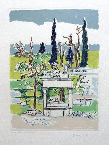 Orfeo Tamburi (1910-1994) - Omaggio a Montecatini Terme