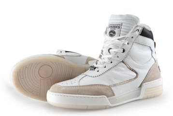 Shabbies Amsterdam Hoge sneakers in maat 41 Wit, Verzenden, Wit, Shabbies Amsterdam, Sneakers of Gympen