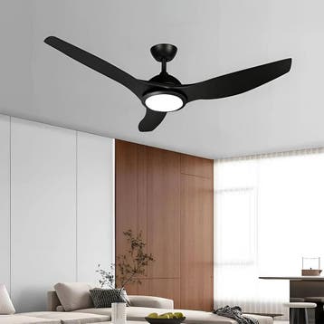 Plafondventilator met Lamp - Brinton Vivid - Aanpasbare, Ophalen of Verzenden, Nieuw, Metaal, Overige fittingen