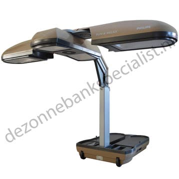 Sunmobile hb 977 Facial plus Infra Rood Demo 19 branduur, Ophalen of Verzenden, Zo goed als nieuw, Zonnebank enkelzijdig, Minder dan 10 lampen