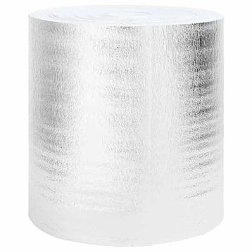 vidaXL Radiatorfolie Zilver 15 x 0,5 m Polyetheen, Doe-het-zelf en Verbouw, Verwarming en Radiatoren, Verzenden, Nieuw