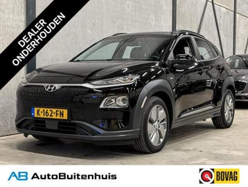 Zakelijke Lease |  Hyundai Kona EV Comfort Smart 64 kWh|1e E, Automaat, Gebruikt, Overige brandstoffen, Zwart