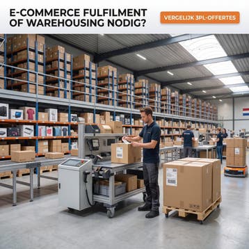 3PL en fulfilment in Nederland – vergelijk gratis offertes, Opslag