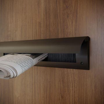 Door-line kunststof binnenbrievenbus met borstel en klep -, Verzenden, Nieuw