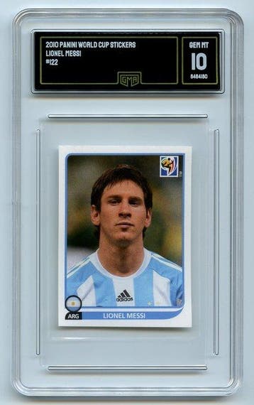 Panini - 2010 - World Cup - GMA 10 - Gem Mint - Lionel Messi, Nieuw