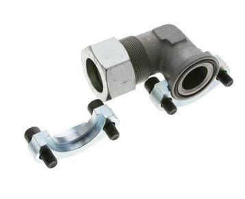 1-1/2 SAE L-Flens 3000 psi Staal met 38S (M52x2) ISO, Verzenden, Nieuw