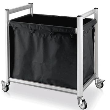 Linnenwagen | Aluminium/Polyester | Incl. Waszak | Wielen, Verzenden, Nieuw in verpakking